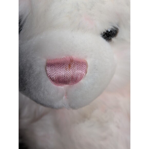 Build A Bear White Cuddles Pink Blush Plush Stuffed Teddy 15" - Picture 6 of 7